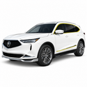 Acura MDX 2022-2026 Blackout Chrome Delete Kit - Precut Gloss Black Vinyl Overlays