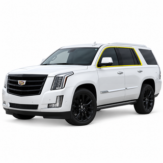 Cadillac Escalade 2015-2020 Blackout Chrome Delete Kit - Precut Gloss Black Vinyl Overlays