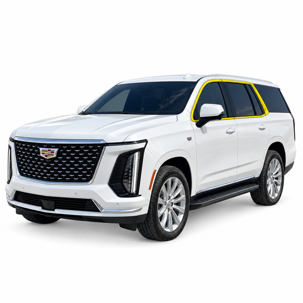 Cadillac Escalade 2021-2026 Blackout Chrome Delete Kit - Precut Gloss Black Vinyl Overlays