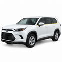 Toyota Grand Highlander 2024-2026 Blackout Chrome Delete Kit - Precut Gloss Black Vinyl Overlays