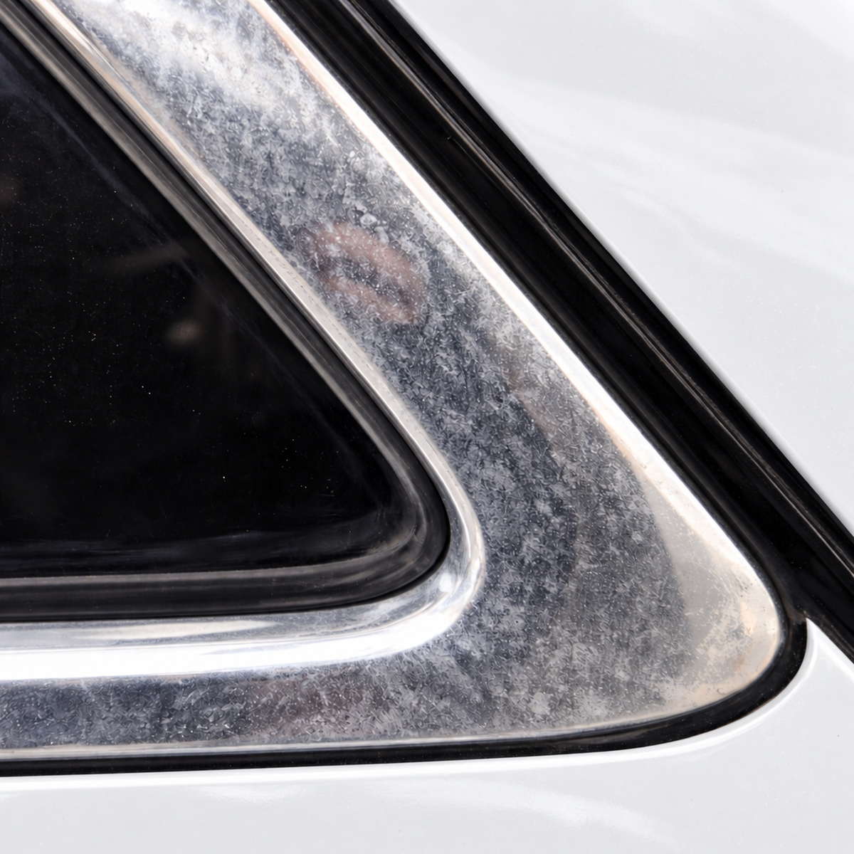 Vehicle trim before chrome delete