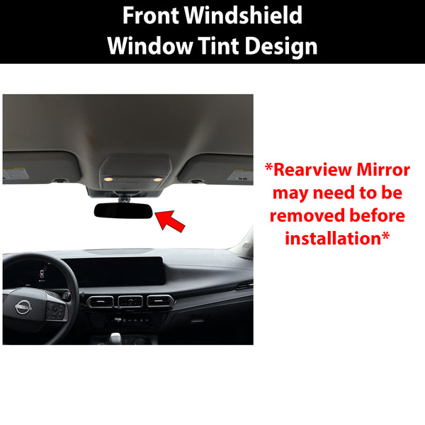 Nissan Sentra 2026+ Full Windows + Windshield Ceramic Window Tint Kit – Precut (Heat Rejection)