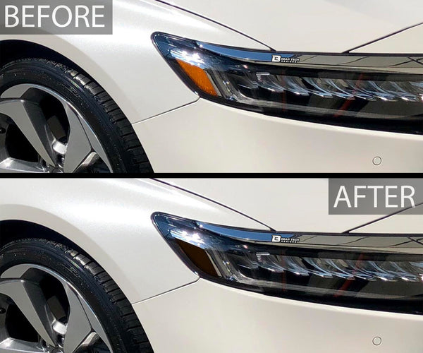 Precut Complete Head Light Tail Light Tint Film Kit Fits Honda Accord 2018 - 2022 - Bogar Tech Designs