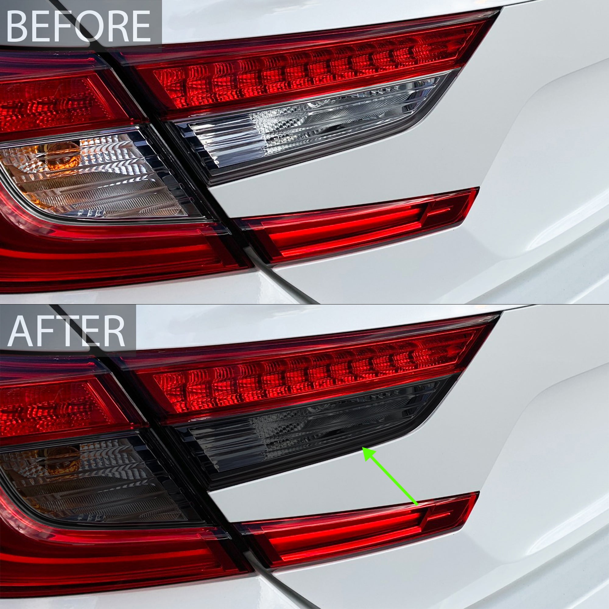 Precut Complete Head Light Tail Light Tint Film Kit Fits Honda Accord 2018 - 2022 - Bogar Tech Designs