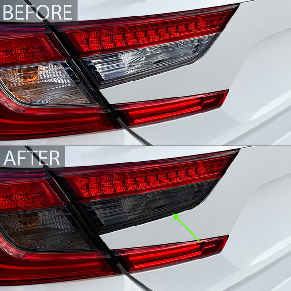 Precut Complete Head Light Tail Light Tint Film Kit Fits Honda Accord 2018 - 2022 - Bogar Tech Designs