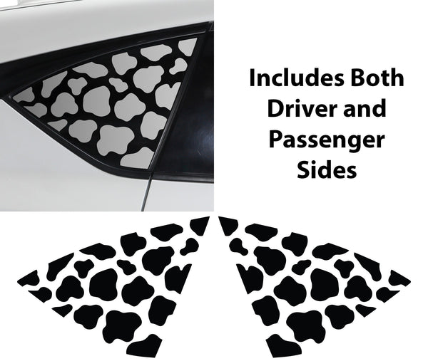 Animal Leopard Cheetah Cow Window Vinyl Decal Stickers Fits Acura RDX 2019-2026
