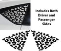 Animal Leopard Cheetah Cow Window Vinyl Decal Stickers Fits Acura RDX 2019-2026