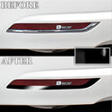 Vinyl Chrome Delete Side Window Front Bumper Rear Wheel Rim Trim Blackout Decal Stickers Overlay Film Fits Acura TLX 2015-2020