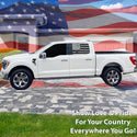 American Flag Rear Side Window Vinyl Decal Stickers Fits Ford F - 150 F150 2015 - 2025 - Bogar Tech Designs