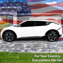 Quarter Window American Flag Vinyl Decal Stickers Fits Kia EV6 2022 - 2025 - Bogar Tech Designs