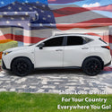 Quarter Window American Flag Vinyl Decal Stickers Fits Lexus NX 2022 - 2025 - Bogar Tech Designs