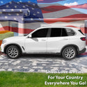 Quarter Window American Flag Vinyl Decal Stickers Fits BMW X5 2023 - 2025 - Bogar Tech Designs