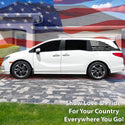 Quarter Window American Flag Vinyl Decal Stickers Fits Honda Odyssey 2018 - 2025 - Bogar Tech Designs