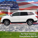 American Flag Window Vinyl Decal Stickers Fits Honda Pilot 2016 - 2022 - Bogar Tech Designs