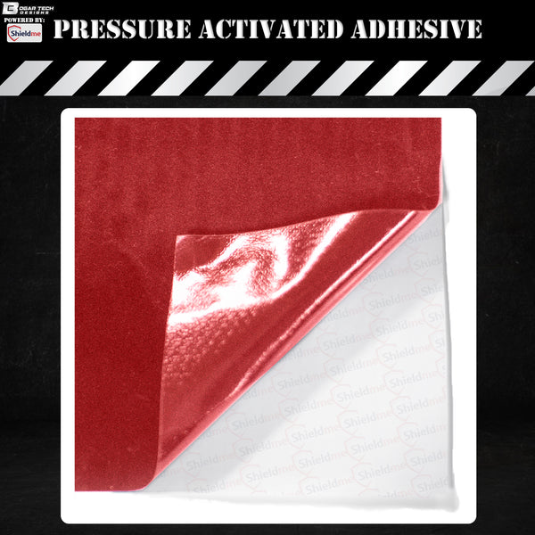 Fits Kia Telluride 2027+ Alcantara Anti Kick Door Panel Protection Decal Stickers Overlay, Black Red