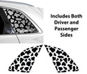 Animal Leopard Cheetah Cow Window Vinyl Decal Stickers Fits Audi Q5 2018-2025