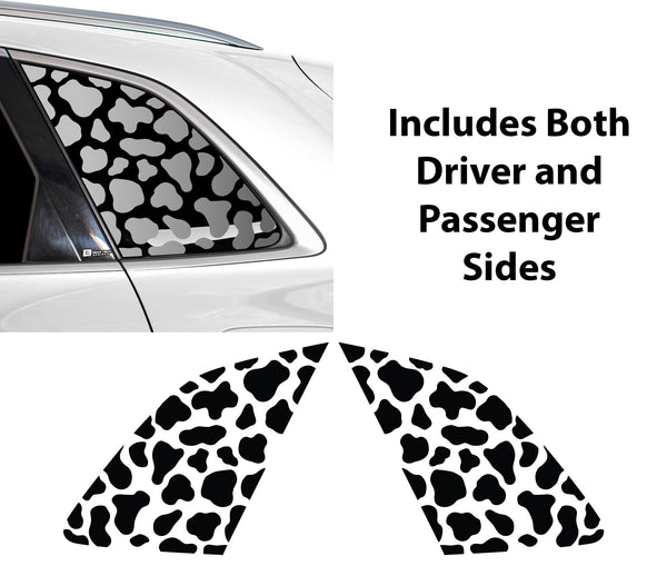 Animal Leopard Cheetah Cow Window Vinyl Decal Stickers Fits Audi Q5 2018-2025