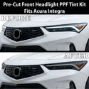 Acura Integra 2023–2026 Dark Smoke Headlight & Taillight Tint Kit – Precut Vinyl Lens Overlays