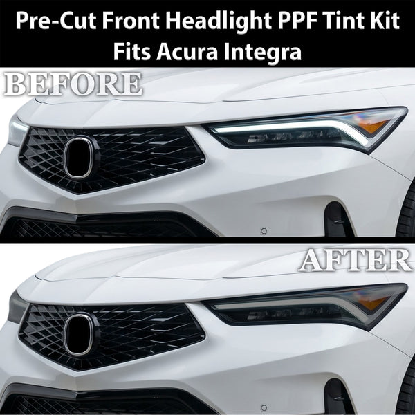 Acura Integra 2023–2026 Dark Smoke Headlight & Taillight Tint Kit – Precut Vinyl Lens Overlays