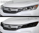 Full Headlight Taillight Precut Smoked PPF Tint Kit Film Overlay Fits Honda Accord 2016 - 2017 - Bogar Tech Designs