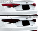 Full Headlight Taillight Precut Smoked PPF Tint Kit Film Overlay Fits Alfa Rome Giulia 2016 - 2025 - Bogar Tech Designs