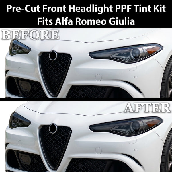 Full Headlight Taillight 2016–2026 Dark Smoke Headlight & Taillight Tint Kit – Precut Vinyl Lens Overlays
