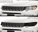 Full Headlight Taillight Precut Smoked PPF Tint Kit Film Overlay Fits Jeep Compass 2018 - 2025 - Bogar Tech Designs