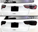Full Headlight Taillight Precut Smoked PPF Tint Kit Film Overlay Fits Jeep Compass 2018 - 2025 - Bogar Tech Designs