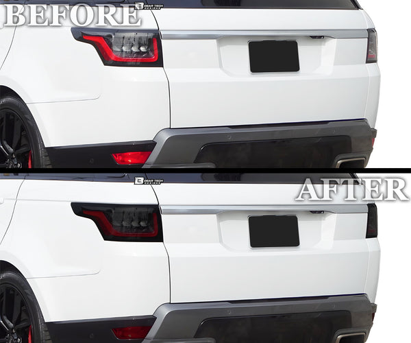 Full Headlight Taillight Precut Smoked PPF Tint Kit Film Overlay Fits Range Rover Sport 2014 - 2022 - Bogar Tech Designs