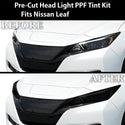 Full Headlight Taillight Precut Smoked PPF Tint Kit Film Overlay Film Fits Nissan Leaf 2018 - 2024 - Bogar Tech Designs