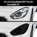 Full Headlight Taillight Precut Smoked PPF Tint Kit Film Overlay Fits BMW Z4 2019 - 2024 - Bogar Tech Designs