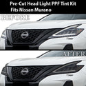 Full Headlight Taillight Precut Smoked PPF Tint Kit Film Overlay Fits Nissan Murano 2015 - 2024 - Bogar Tech Designs