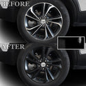 Buick Encore GX 2020-2026 Front Grille Blackout Chrome Delete Kit – Precut Gloss Black Vinyl Overlays
