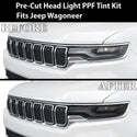 Full Headlight Taillight Precut Smoked PPF Tint Kit Overlay Film Fits Jeep Wagoneer 2020 - 2025 - Bogar Tech Designs