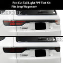 Full Headlight Taillight Precut Smoked PPF Tint Kit Overlay Film Fits Jeep Wagoneer 2020 - 2025 - Bogar Tech Designs