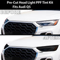 Full Headlight Taillight Precut Smoked PPF Tint Kit Overlay Film Fits Audi Q5 2021 - 2025 - Bogar Tech Designs