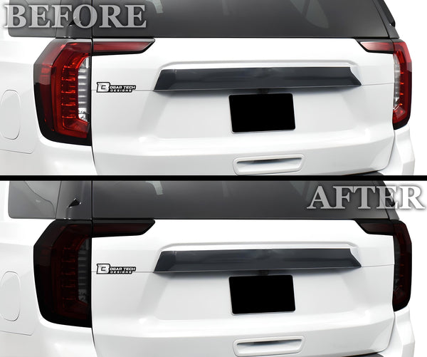 Full Headlight Taillight Precut Smoked PPF Tint Kit Overlay Film Fits GMC Yukon 2021 - 2024 - Bogar Tech Designs