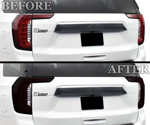 Full Headlight Taillight Precut Smoked PPF Tint Kit Overlay Film Fits GMC Yukon 2021 - 2024 - Bogar Tech Designs