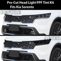 Full Headlight Taillight Precut Smoked PPF Tint Kit Film Overlay Fits Kia Sorento 2021 - 2023 - Bogar Tech Designs