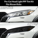 Full Headlight Taillight Precut Smoked PPF Tint Kit Film Overlay Film Fits Nissan Kicks 2021 - 2023 - Bogar Tech Designs