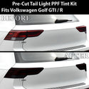 Full Headlight Taillight Precut Smoked PPF Tint Kit Overlay Film Fits Volkswagen Golf 2022 - 2025 - Bogar Tech Designs