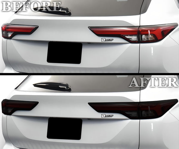 Full Headlight Taillight Precut Smoked PPF Tint Kit Film Overlay Fits Mitsubishi Outlander 2022 - 2025 - Bogar Tech Designs