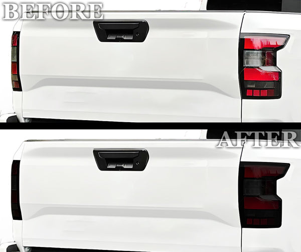 Full Headlight Taillight Precut Smoked PPF Tint Kit Film Overlay Fits Nissan Frontier 2022 - 2025 - Bogar Tech Designs
