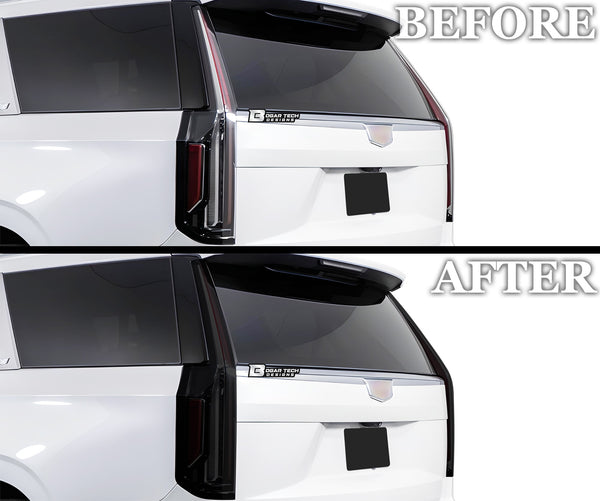 Full Headlight Taillight Precut Smoked PPF Tint Kit Film Overlay Fits Cadillac Escalade 2021+
