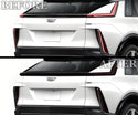 Full Headlight Taillight Precut Smoked PPF Tint Kit Film Overlay Fits Cadillac Lyriq 2023 - 2025 - Bogar Tech Designs