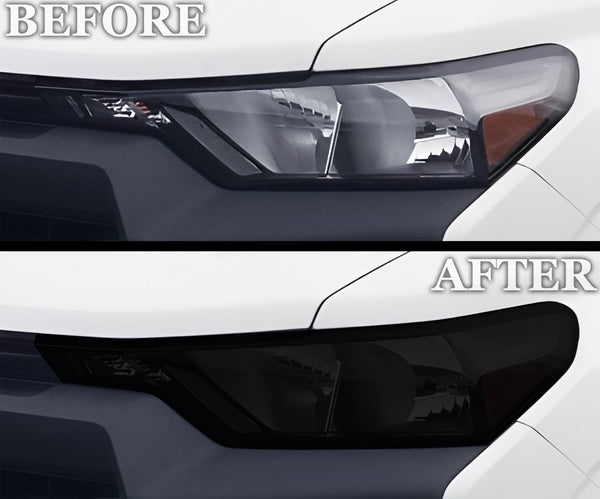 Full Headlight Taillight Precut Smoked PPF Tint Kit Film Overlay Fits Chevrolet Colorado 2023 - 2025 - Bogar Tech Designs