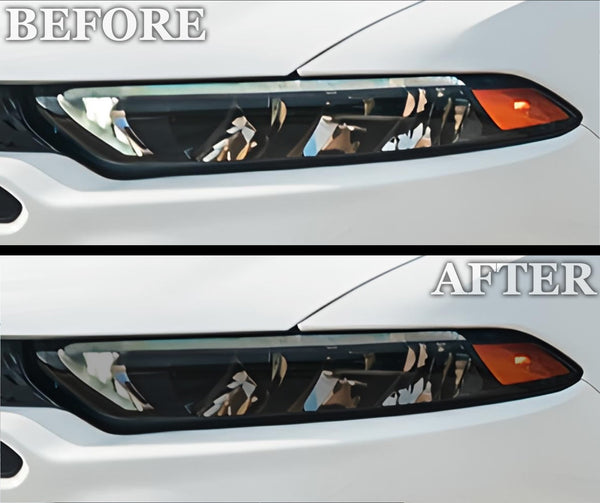 Full Headlight Taillight Precut Smoked PPF Tint Kit Film Overlay Fits Dodge Hornet 2023 - 2025 - Bogar Tech Designs