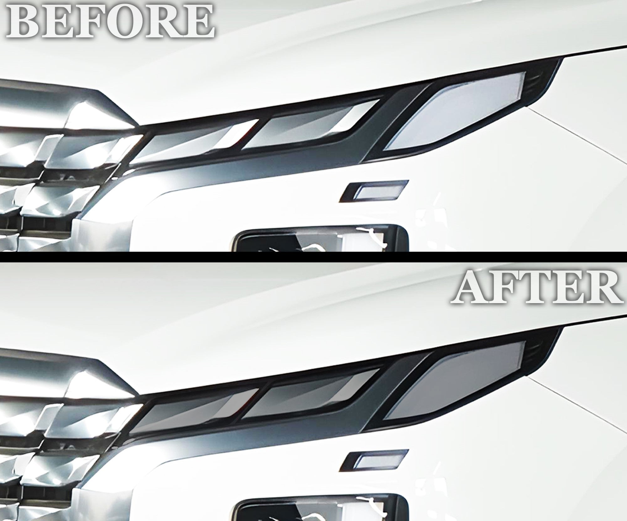 Full Headlight Taillight Precut Smoked PPF Tint Kit Film Overlay Fits Hyundai Palisade 2020 - 2025 - Bogar Tech Designs