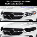 Full Headlight Taillight Precut Smoked PPF Tint Kit Film Overlay Fits Mercedes Benz GLC 2023-2025