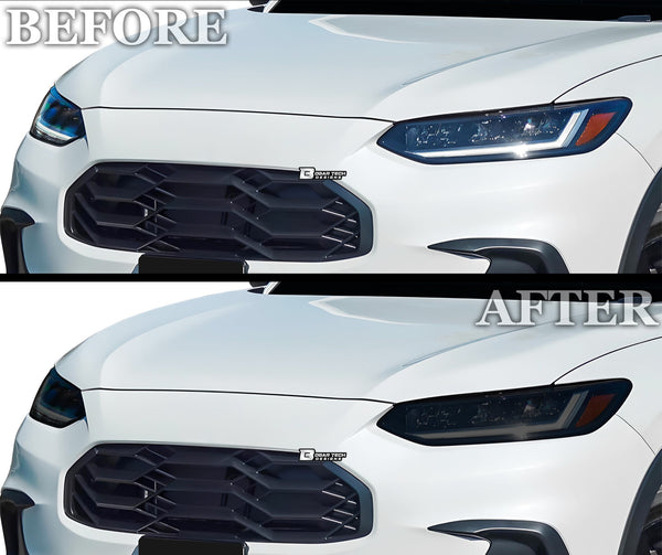 Full Headlight Taillight Precut Smoked PPF Tint Kit Film Overlay Fits Honda HR - V 2023 - 2025 - Bogar Tech Designs